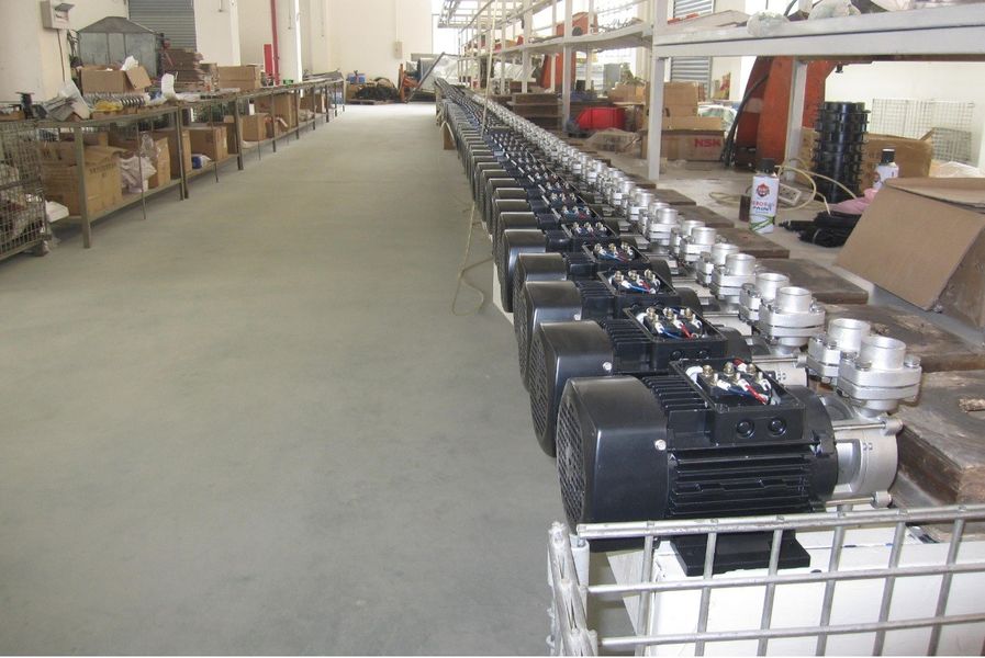 Fuan Zhongzhi Pump Co., Ltd. fabrikant productielijn