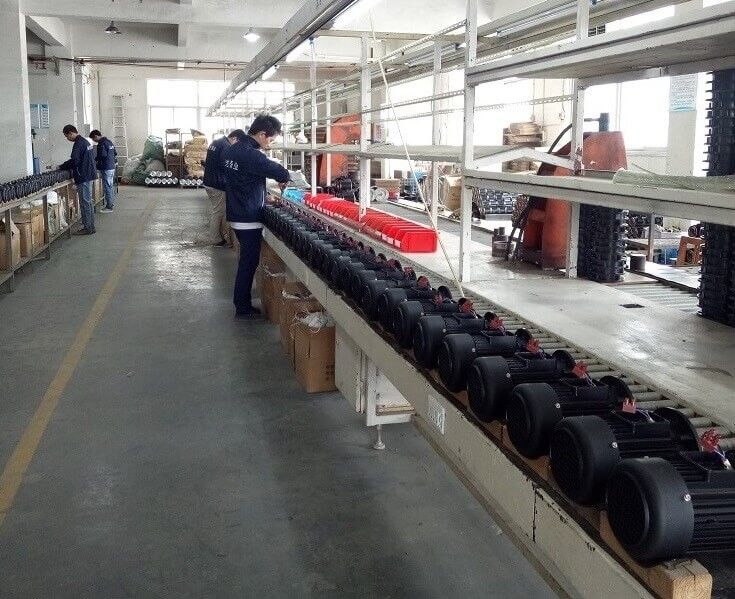Fuan Zhongzhi Pump Co., Ltd. fabrikant productielijn