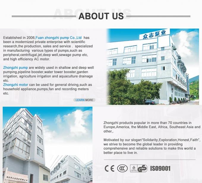 Inductiemotoren met een enkele fase, met condensator 0,09 kW 0,12 pk in landbouwvelden 6