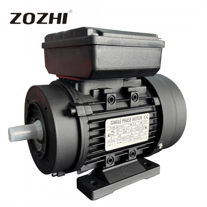 1410rpm Eenfasige Condensator-Start Loop Asynchrone Elektromotor 0.37KW 0.5PK 220V AC Spanning 50Hz/60Hz Nominaal Vermogen 2