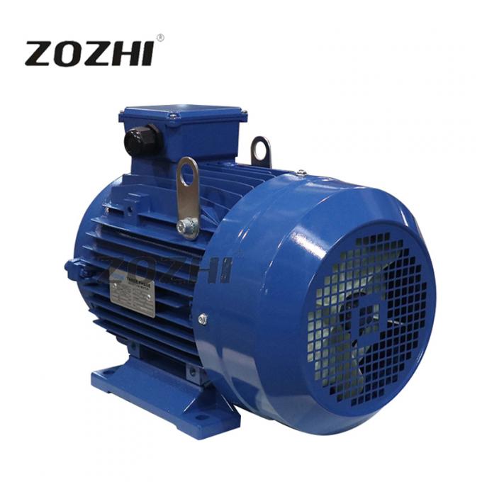 5.5KW 4HP Driefasige elektrische inductiemotor Mannelijke as 380V AC Volt 50Hz Waterdicht 5KW Nominale vermogen voor reinigingsmachine 3