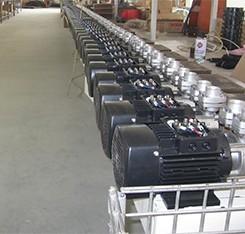 5.5KW 4HP Driefasige elektrische inductiemotor Mannelijke as 380V AC Volt 50Hz Waterdicht 5KW Nominale vermogen voor reinigingsmachine 12