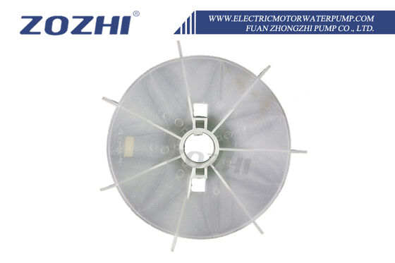 Y2-132-4/6/8 38×195mm 7 Blades Polypropylene (PP) Cooling Fan Blade for 132 Frame Electric AC Motor
