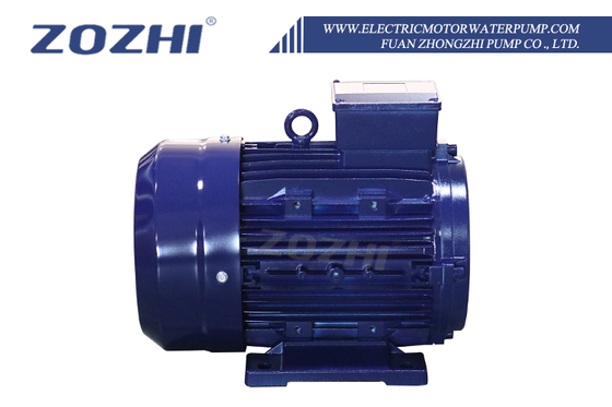 IE2 15PK 11KW AC Elektrische Inductiemotoren met 24mm Holle As 1000rpm Driefasig 50Hz Frequentie 380V 415V AC Aluminium 60Hz