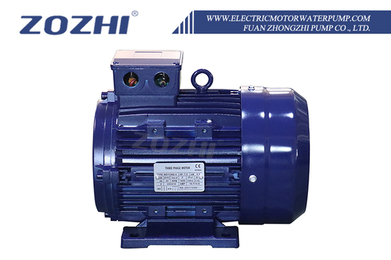 Hoogdrukwasser 3kw 4kw 5.5kw 7.5kw Aluminium schelp Driefasige inductie holle as motor waterdicht 60Hz 380V Gesloten