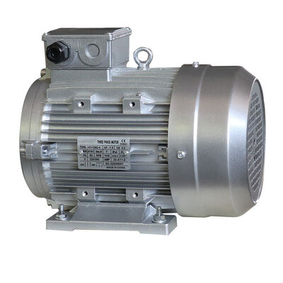 IP54 hollow shaft electric motor providing 8.8A current suitable for food packaging lines and automated filling machines