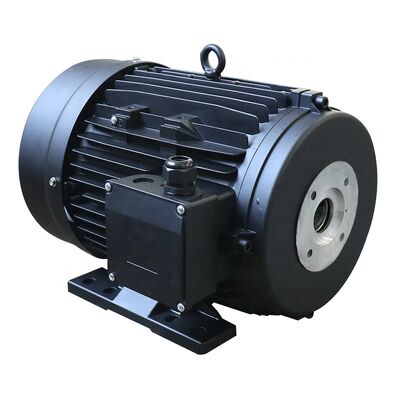 Die Cast Aluminum Housing Hollow Shaft Motor 5.5KW Class F Insulation Optimized for Packaging Lines and Conveyor Systems